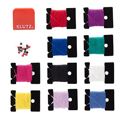 Klutz Friendship Bracelets Craft Kit Multicolored, 10.5" Length x 0.69" Width x 9" Height Klutz