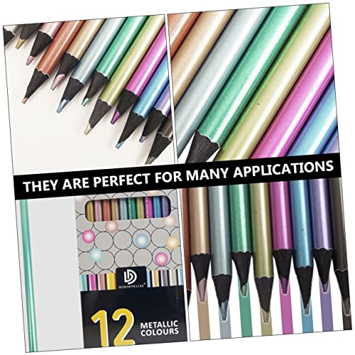 SEWACC 1 Set Colored Lead Graffiti Pencils Charcoal Pencils Watercolor Pencils Wood Drawing Pencils Sketch Color Pencils Sketching Pencil Artist SEWACC