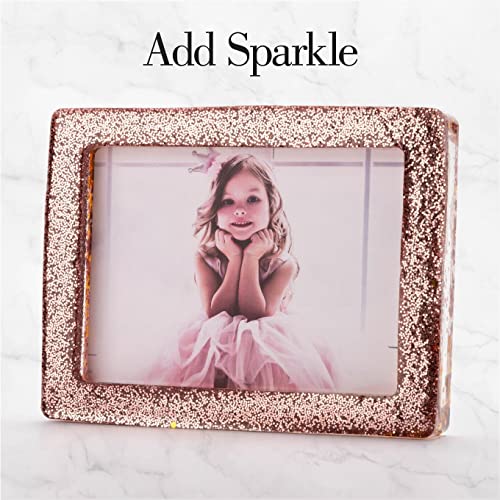 Mod Podge Frame, Clear Silicone Casting Mold 5" x 7" Opening for Epoxy Supplies for DIY Resin Arts and Crafts Projects, 27581 Mod Podge