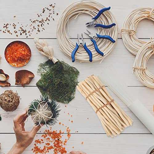 COHEALI 50pcs Branch Material Counting Large Popsicle Sticks Diorama Supplies Craft Sticks The Stick Birch DIY Projects Sticks Log in Crafts Twigs COHEALI