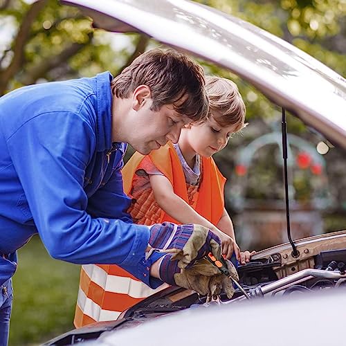 Real Kids Tool Set,22 PCS Kids Junior Tool Set with Woodworking,Construction Tool Set for Kids Pretend Play,DIY Real Tools for Boys & Girls Beginner QeeHeng