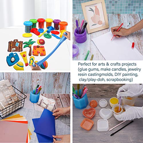 Gartful Extra Large Transparent Silicone Mat, Countertop Protector, 25.2 x 17.7 inches Silicone Sheet for Crafts Resin Jewelry Casting Mat Pad Gartful