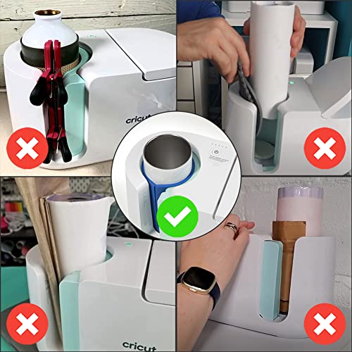 CUPITUP 3 Pcs Silicone Wraps for Sublimation Tumblers Blank Compatible with Cricut Mug Press and Tumbler Press, Heat Press Accessories for Mug Cup CUPITUP