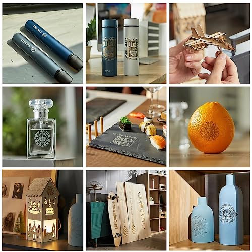 5W Laser Engraver, Official Creality CR-Laser Falcon 72W Engraving & Cutting Machine, Built-in Fan Cutter for Craft Design with Wood, Acrylic, Metal, Creality