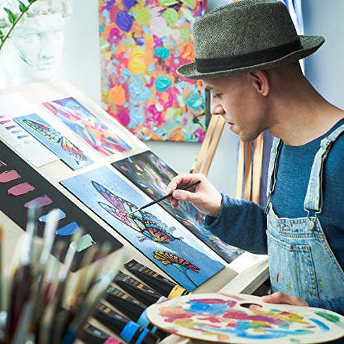 Arteza Metallic Acrylic Paint, Set of 8 Jewel Tones Colors in 4.06oz Tubes, Rich Pigments, Non Fading, Paints for Artists and Hobby Painters ARTEZA