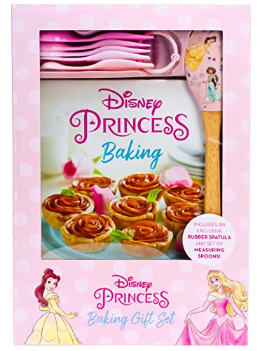 Disney Princess Baking Gift Set Edition: 60+ Royal Treats Inspired by Your Favorite Princesses, Including Cinderella, Moana & More WoodArtSupply