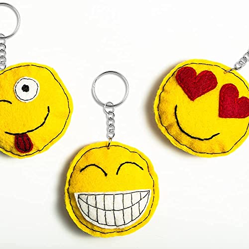 Mandala Crafts Split Key Ring with Chain Kit - Keychain Rings with Open Jump Rings for Keychains - Keychain Kit with Screw Eye Pins for Resin Mandala Crafts