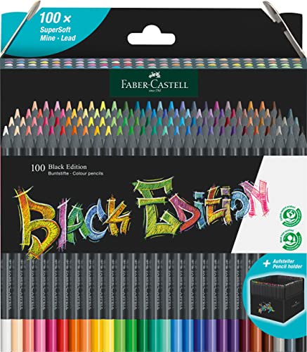 Buntstifte Black Edition 100er Faber-Castell