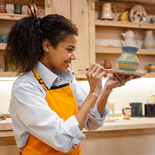 Blisstime 18PCS Clay Sculpting Tools, Basic Clay Pottery Carving Tool Kit with Wooden Handles and Tool Bag Blisstime