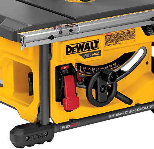 DEWALT FLEXVOLT 60V MAX* Table Saw, 8-1/4-Inch, Tool Only (DCS7485B) DEWALT