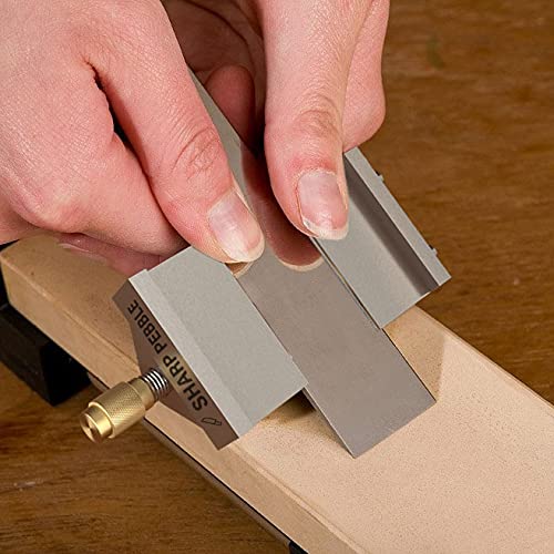 Sharp Pebble Honing Guide - Chisel Sharpening Jig for Chisels and Planes - Fits Chisels 0.25β to 1.96β, Fits Planer Blades 1.41β to 3.22β Sharp Pebble
