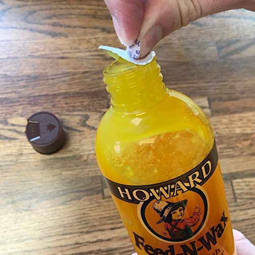 Howard Feed-N-Wax Wood Polish and Conditioner, 16-Ounce Howard Products