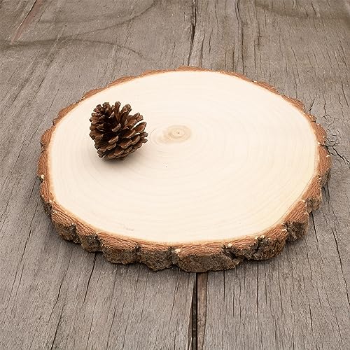  Large Unfinished Wood Slices for Centerpieces 1 Pcs 9