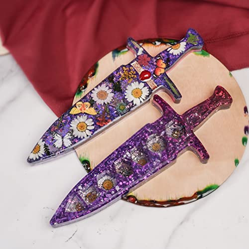 LET'S RESIN Resin Dice Box Mold for DND Dices, Silicone Box Molds for Polyhedral Dices Set, Resin Casting Molds for Dice Case Making, DIY Gift for LET'S RESIN