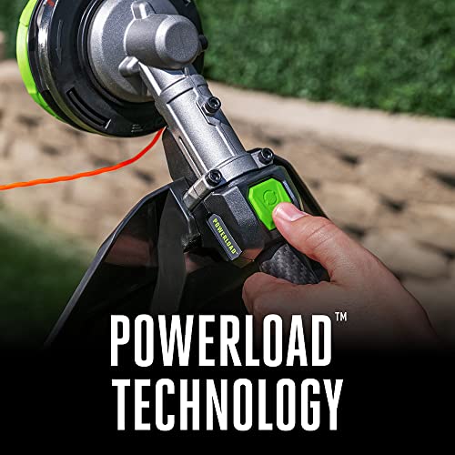 EGO Power+ MST1603 16-Inch 56-Volt Multi-Head Lithium-Ion Cordless String Trimmer with POWERLOAD™ Technology, 4.0Ah Battery and Charger Included, EGO Power+