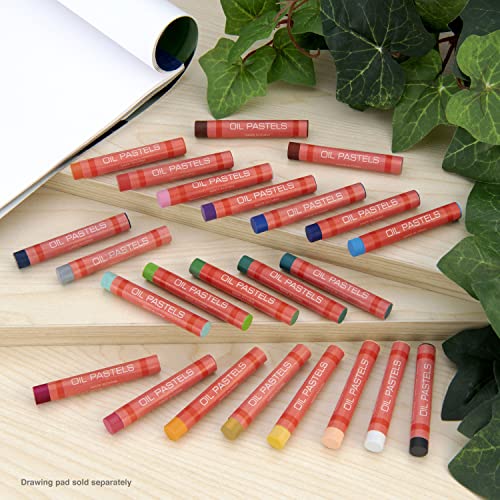 Royal & Langnickel Essentials Oil Pastels, Small, 24 Color Set Royal & Langnickel