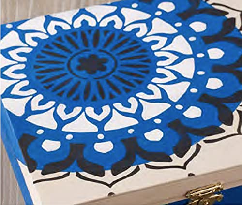 FolkArt Color, 10 Bottle Multi-Surface Acrylic Paint Set, 2oz, Basics FolkArt