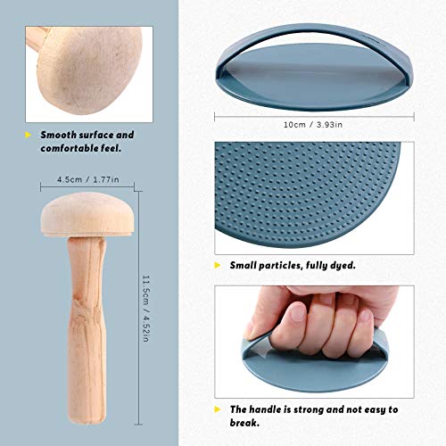 Swpeet 41Pcs Rubber Stamp Making Kit, Rubber Stamp Carving Blocks, 1 Whetstone, Craft Knife, Ink Roller, Plastic Stamp, Wooden Stamp and Rice Paper Swpeet