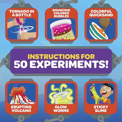 Crayola Color Chemistry Set (50 Experiments), Science Kit For Kids, STEM Toy for Kids, Holiday Gift for Teens, Ages 7, 8, 9, 10 Crayola