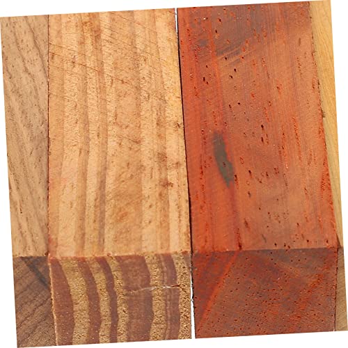 Ciieeo 5pcs Carved Wood DIY Carving Basswood Blocks Diary Unfinished Wood Whittling Blocks Carving Wood Stamp Kits Whittling Decorating Tools Cards Ciieeo