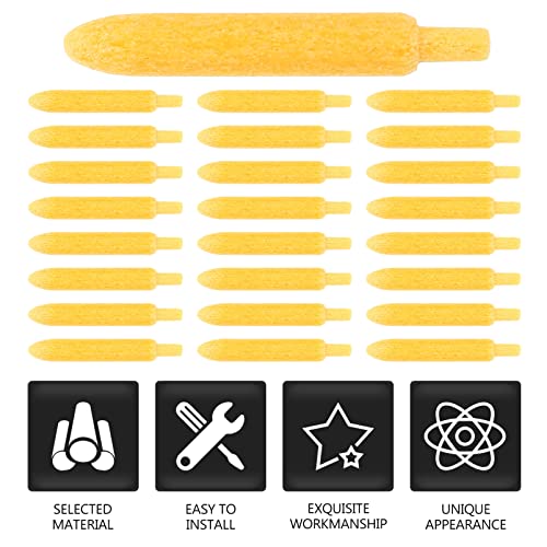 Tofficu 25Pcs Acrylic Paint Marker Nibs Universal Marker Pen Tips Comic Manga Pen Nibs Mini Paint Brush Replacements Paint Supplies for Marker Pen Tofficu