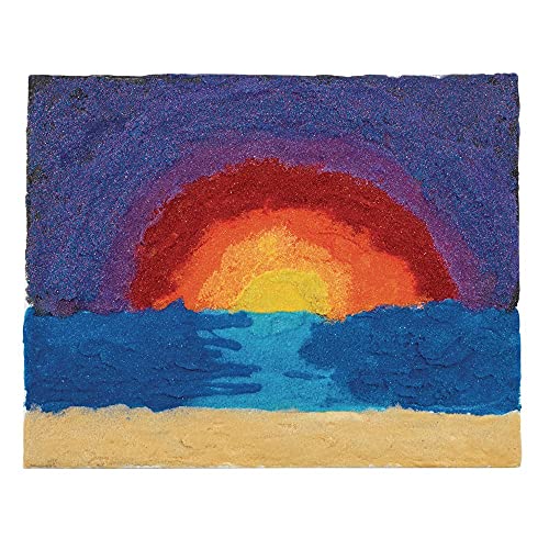 Colorations CSYE Colorful Craft Sand, Yellow - 22 oz. Colorations