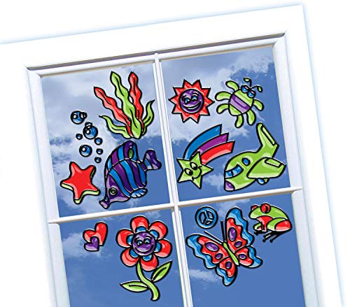 Window Art Decorative Design DIY Kit by Cra-Z-Art Cra-Z-Art