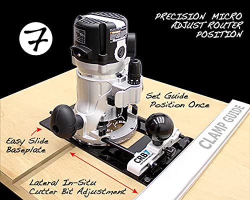 MPOWER CRB7 Combination Router Base Mk3 - 7 Functions from Just 1 Jig MPOWER