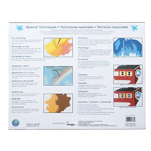 Dimensions On The Farm Paint by Number Kit for Adults and Kids, 14" x 11", Multicolor Dimensions