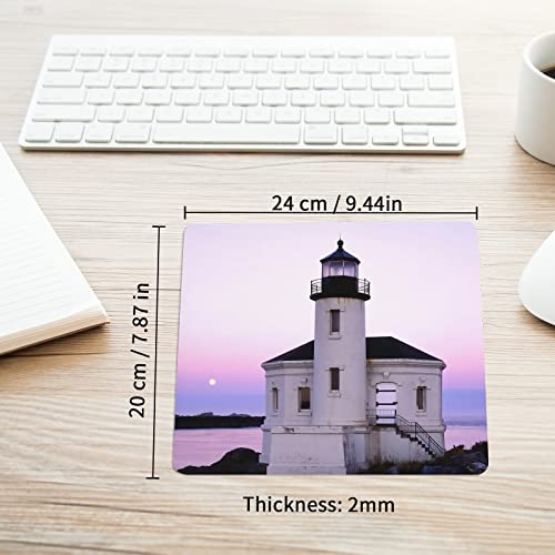 30 pcs Mouse Pad Sublimation Blanks for Heat Press Printing, Rubber Crafts Sublimation Blank Mousepad White 24x20x0.2cm OKBA