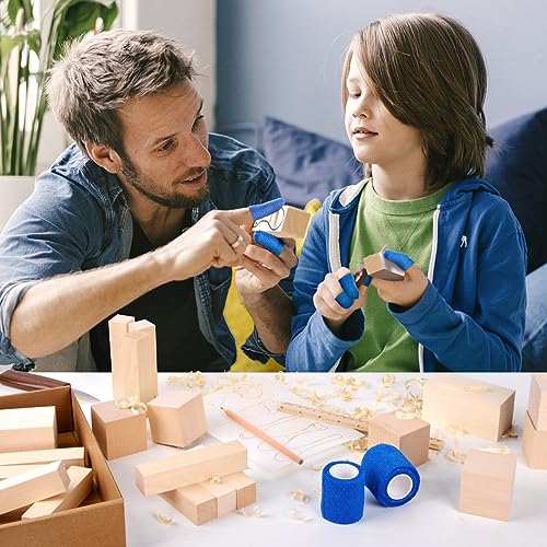 Olerqzer 25 pcs Whittling Wood Blocks Wood Carving Kit with 3 Different Sizes,Carving Basswood for Wood Carving Set Wood Carving Wood (6 inch) Olerqzer