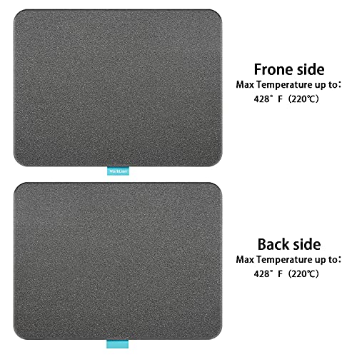 WORKLION Heat Press Mat 13"x17": Large Size Protective Resistant Fireproof Materials Heating Mat for Cricut Easypress/Easypress 2 in Vinyl HTV WORKLION