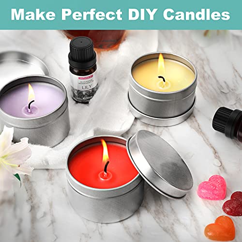 Haccah Complete Candle Making Kit,Candle Making Supplies,DIY Arts and Crafts Kits for Adults,Beginners,Kids Including Wax, Wicks, 6 Kinds of Haccah