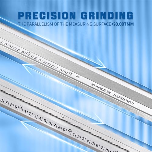 Dasqua 6 inch Dial Caliper Measuring Tool,High Precision,Accuracy ±0.001",Double Shock-Proof for Machinists,Laboratory Dasqua