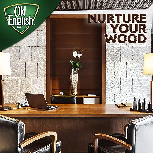 Old English 75144 Scratch Cover For Dark Woods, 8oz Bottle, Wood Polish Old English