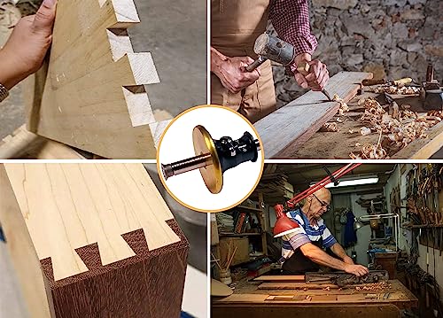 YOSELIN Wheel Marking Gauge,2 Wheel Cutter,Wood Scribe Tool,Marking Tool,Woodworking Gauges,Marking Guide,Woodworking Tools Scriber for YOSELIN