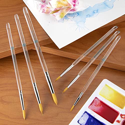 Aqualon Royal & Langnickel Round Artist Brush Set, 6-Piece Aqualon