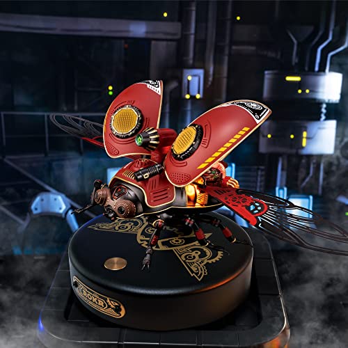 ROKR Mechanical Puzzles Scout Beetle, 3D Metal Model Kits for Adults to Build, STEM Toys Building Sets for Teens, Halloween/Christmas/Birthday Gifts ROKR