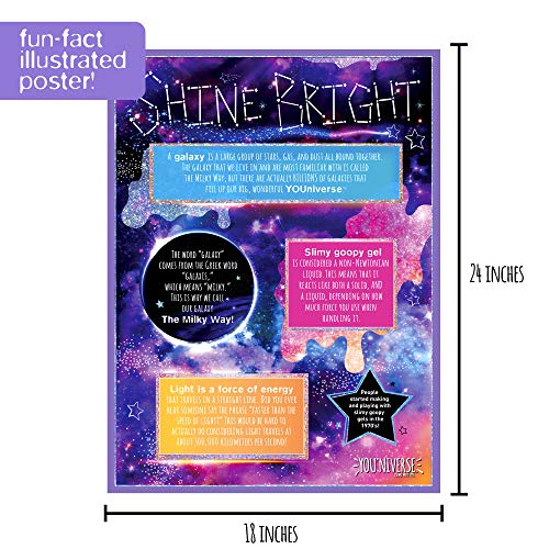 Just My Style You*niverse Galactic Gel Candles – DIY Gel Candle Kit – Create Your Own Gel Candles – Arts & Crafts Kits for Kids Age 6 And Up Just My Style