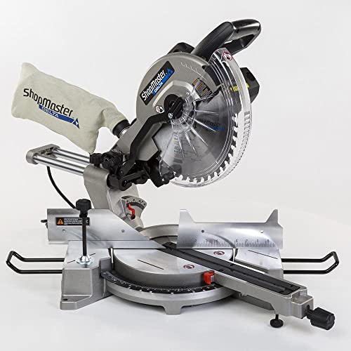 Delta Shopmaster S26-272L Sliding Compound Miter Saw, Black, Silver, 12 Inch Delta