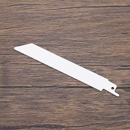 10PCS S922EF Reciprocating Saw Blades Metal 18TPI 150mm BIM Sabre Saw Blades for Cutting Metal 1.4mm Tooth Pitch Power Tool Accessories Micro Traders