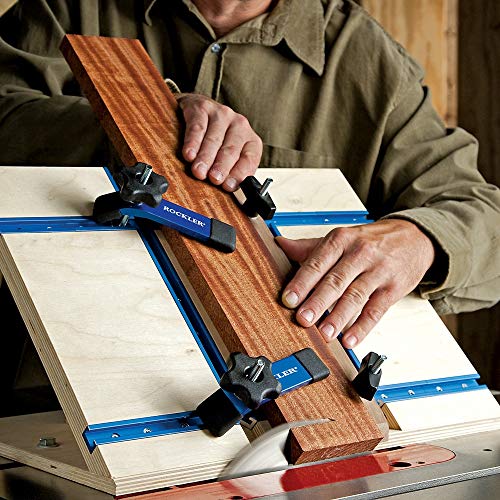Rockler Hold Down Clamp, (5-1/2''L x 1-1/8'' W) - Drill Press Clamp is for Workbenches, Jigs, or Machine Tables w/T Track Accessories – Clamps Ideal ROCKLER