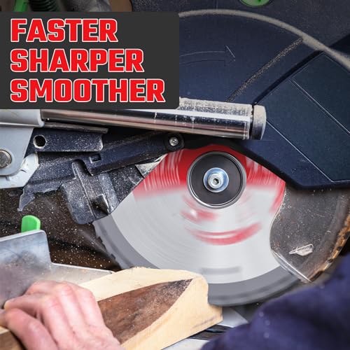 3-Pack Combo 7-1/4 Inch 24T&40T&60T with 5/8 Inch Arbor, Carbide 24T Framing, 40T Ripping & Crosscutting, 60T Finish Carbide Circular Saw Blade for Revvstark