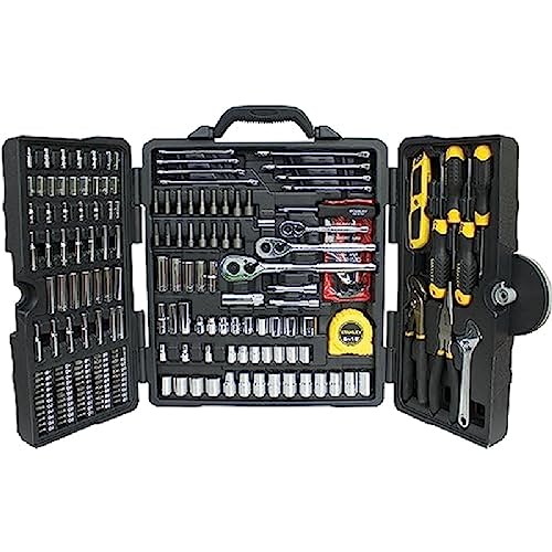 Stanley 73795 Mixed Tool Set, 210 Pieces - Polished Chrome Stanley