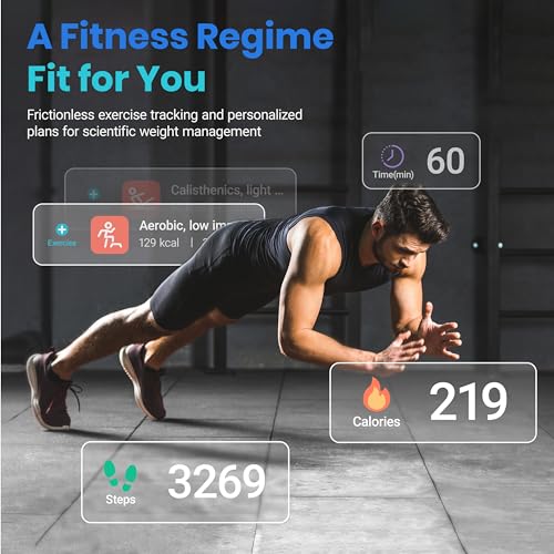 Etekcity FSA HSA Store Eligible Smart Scale for Body Weight Fat, Digital Bathroom Weighing Machine for Accurate BMI Muscle Mass Composition, Home Use Etekcity