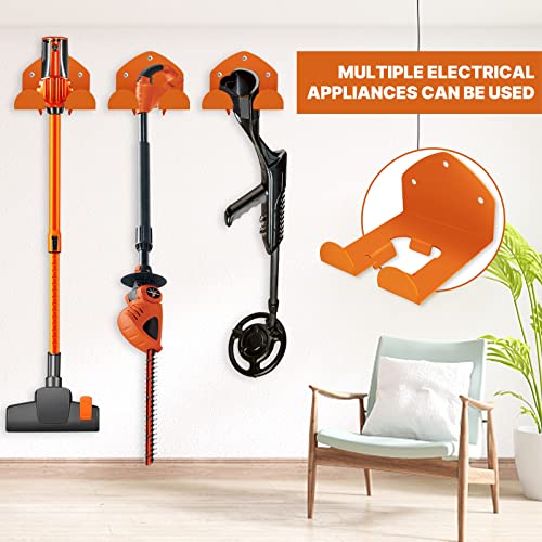 FLEXI RODS Garage Storage Garage Organizer Trimmer Rack Garden Power Tool Hanger for Grass Trimmer, Hedge Trimmer, Garage Wall, Garage Trimmer, FLEXI RODS