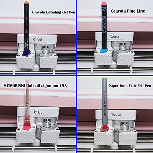 Pen Adapter Set Compatible with Cricut (Explore Air 3,Air 2,Air, and Maker 3,Maker), 14Pcs Pen Adapter Compatible LiangHuLo