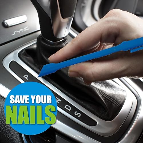 Scrigit Scraper No-Scratch Plastic Scraper Tool, 2 Pack - The Handy Multi-Use Scraping Tool for Removing Food, Labels, Stickers, Paint, Grease - Easy Scrigit