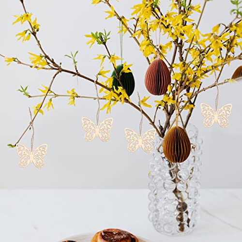 Didiseaon Wood Crafts Unfinished 50 Sets Wooden Butterfly Crafts Butterfly Unfinished Wood Cutouts Blank Butterfly Wooden Paint Crafts for Kids Home Didiseaon