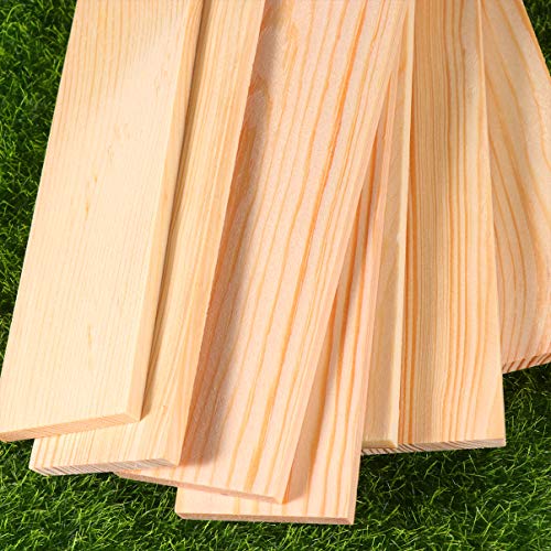 SUPVOX 10pcs Basswood Carving Unfinished Wood Boards Sheets Beginners Premium Carving Blocks DIY Crafts Art Supplies SUPVOX
